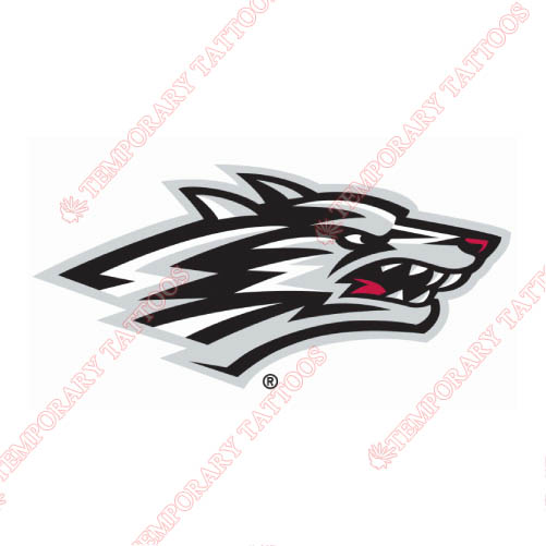 New Mexico Lobos Customize Temporary Tattoos Stickers NO.5429